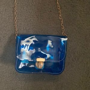 Blue purse